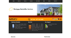 Desktop Screenshot of infinitytitleinfo.com